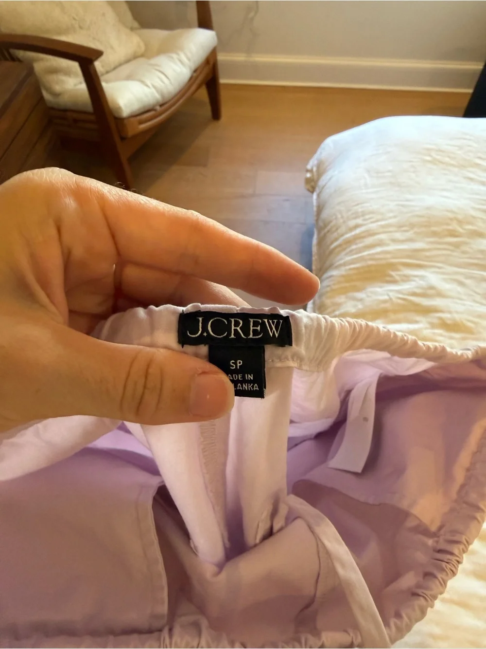 J. Crew pale purple
